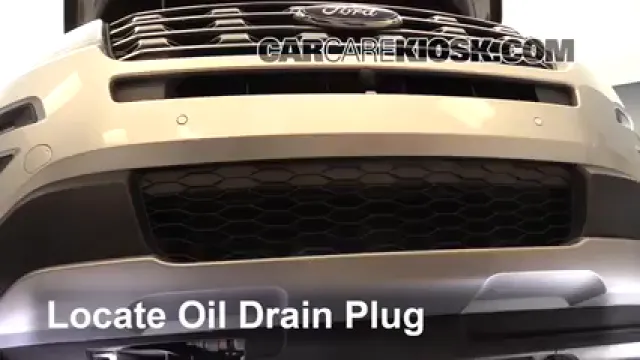 2016 Ford Explorer Limited 2.3L 4 Cyl. Turbo Oil Change Oil and Oil Filter